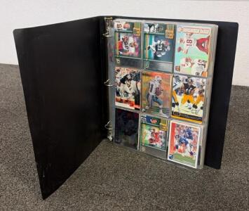 (1) Binder Filled With NFL, NBA, And Major League Baseball Cards Including O.J McDuffie, Jeremy Fields, Jason Terry, And So Many More!!!