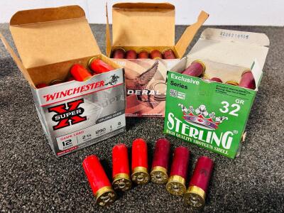 (75) Rnds Of Federal and Win 12 Ga. Shotgun Cartridges