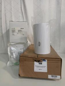 (4) 11"x500' Roll Of Dietzgen 430 Engineering Bond Paper (20) Microtek/Ecolab Genesys Mini C-Arm Drape For OEC 6800