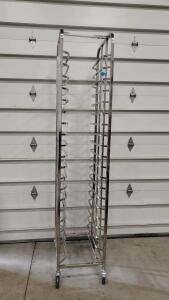 Commercial Baking Rack 89" On Wheels