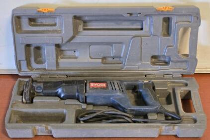 Ryobi Variable Speed Reciprocating Saw w/ Carry Case / Model: RJ162V