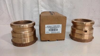 (2) OPW 61SA Series 4" Brass Swivel Adapter 61SALP-1020-EVR