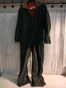 Walls Blizzard-Pruf Insulated Coveralls Size Medium Regular Black