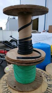 Kalas 12/2 AWG W/GND THW Submersible Pump Cable & Spool Of 10 AWG Green Electrical Cable