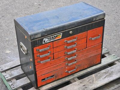 Rem-Line 10-Drawer Toolbox - 20"H x 26"W x 12&frac12;"D
