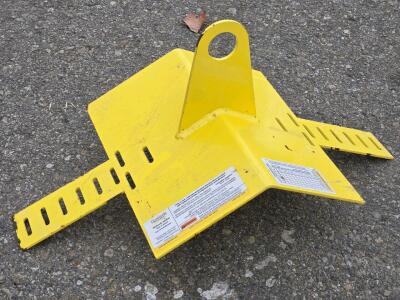 (1) Guardian Fall Protection Skyhook Anchor - Model: 00325 - 12" x 21"