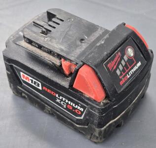 (1) Milwaukee M18 RedLithium High Output XC5.0 Battery