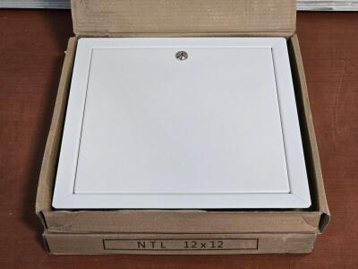 (2) *New* Steel Lockable Access Doors w/ Keys - 12" x 12"