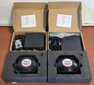 (2) Yhaavale 9200E Signal PA/Siren Systems