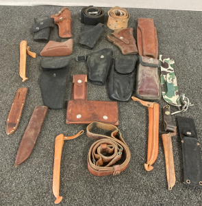 Gun Holsters, Knife Sheaths, & More