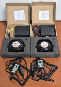 (2) Yhaavale 9200E Signal PA/Siren Systems