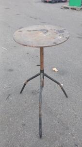 Metal Circular Table -40"H x18"D