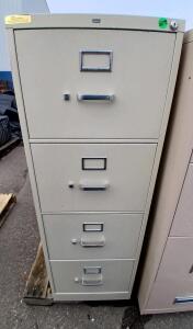 4 Draw Filing Cabinet -18"L x25"W x52"H