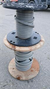 Spool Of 10 AWG Ground UF-B Electrical Cord & Spool Of 12 AWG Ground UF-B Electrical Cord