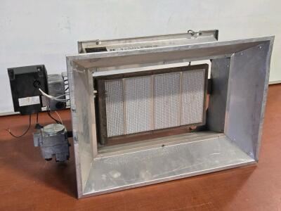 Solaronics Unvented Infrared Radiant Heater / Model: KS-30 QSAN - 23&frac12;"L x 16⅝"W x 9"D