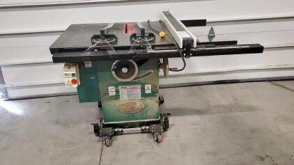 Grizzly Industrial Left Tilting 10" Table Saw