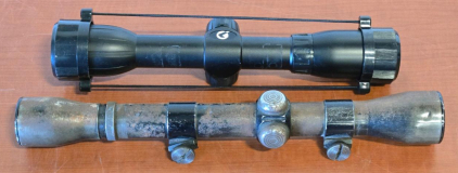 (2) Rifle Scopes: Vintage & Modern