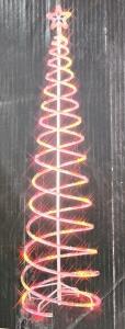 (1) 7-Foot Double Helix Animation Rope Spiral Tree