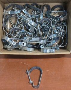 (46) FNW Heavy Duty Padded Pipe/Conduit Hanger Plates - 2" Pipe