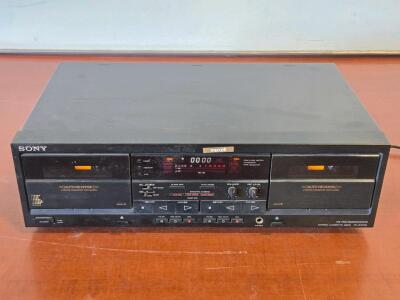 Vintage Sony TC-WR720 HX Pro Dolby Stereo Dual Cassette Deck / +$200 Value!
