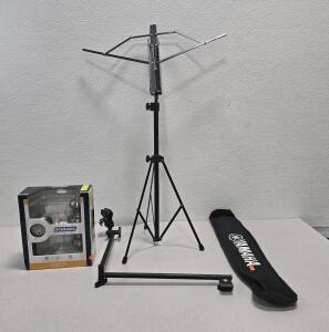 Yamaha Tripod Music Stand In soft Case/+$100 Value ,Schlage Security Set, which is a bundled set including a keyed entry door knob and a matching single-cylinder deadbolt.