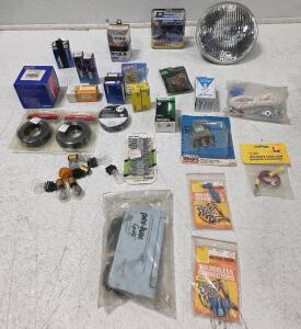 Automotive Lighting and Electrical Components Bundle, H4 Bulbs, Solderless Connectors