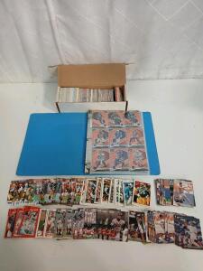 Approx. (200+) Assorted 1986-2020 Topps, Donruss And Prizm Football And Baseball Cards