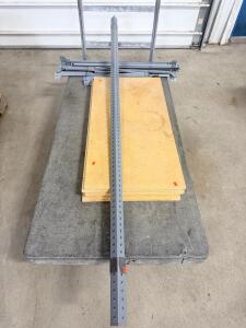 (1) 24&rdquo;x36&rdquo;x84&rdquo; Metal 5 Tier Shelving Unit - Not Assembled