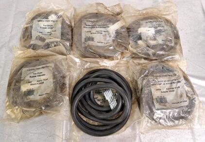 (6) Pairs Of Tire Chain Rubber Adjusters