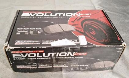 (1) Set Of Powerstop Evolution Sport Carbon Fiber - Ceramic Brake Pads, #Z231053