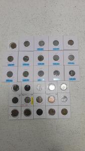 1965 P Mint Error Dime, 1943 Steel Cents Collection