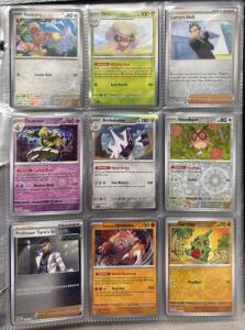 Huge Binder Of 160+ Pokemon Cards W/ Tons Of Holos And Rares