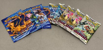 10 Pokemon Evolutions And Astral Radiance Booster Packs (Replicas)