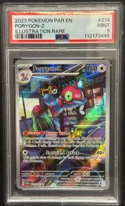 2023 Pokemon Porygon-Z, Illustration Rare, Mint 9, Serial 112173445