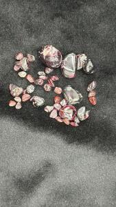 54.00 cts. Of Natural Tumbled & Polished Idaho Star Garnets