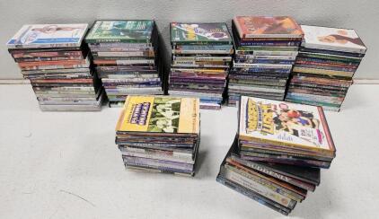 (136) Assorted DVDs