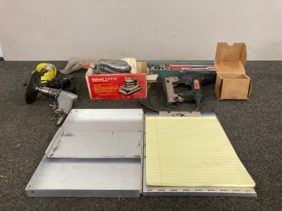 Assorted Tools, Staple Gun, & More