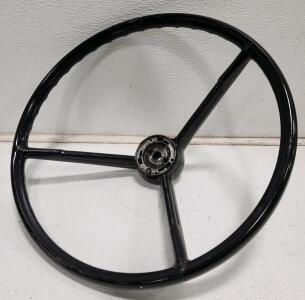 (1) Vintage 1970s Ford F-250 Three-Spoke Steering Wheel