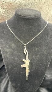 Ak47 .925 Necklace