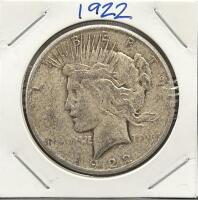 1882 Morgan Dollar & 1922 Peace Dollar, U.S. Silver Coins - 4