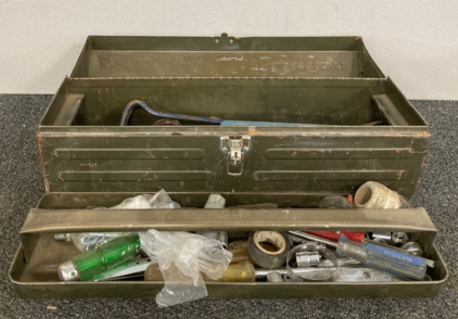 Tool Box with Assorted Tools