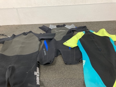 (3) Wet Suits