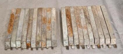 (20) Assorted Carbide Tipped Tooling Bits
