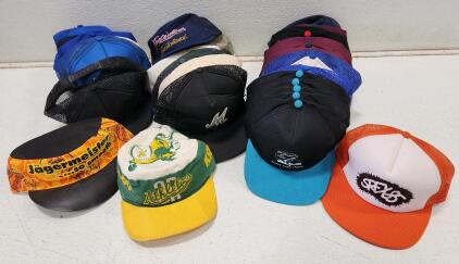(42) Assorted Designed Baseball Caps