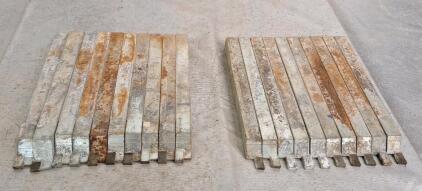 (20) Assorted Carbide Tipped Tooling Bits