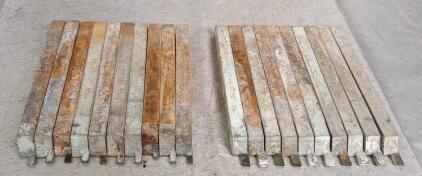 (20) Assorted Carbide Tipped Tooling Bits
