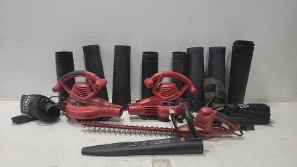 Craftsman Corded Electric Hedge Trimmer & Blower/Vacuum, 22" Blade, 230 MPH Air Speed