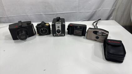 Assorted Lot Of Vintage Cameras