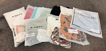 Woman's Clothes Lot: Shirts, Cardigans, Knitted Sweaters, and More