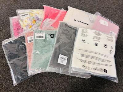 Woman's Clothes Lot: Shirts, Cardigans, Knitted Sweaters, and More